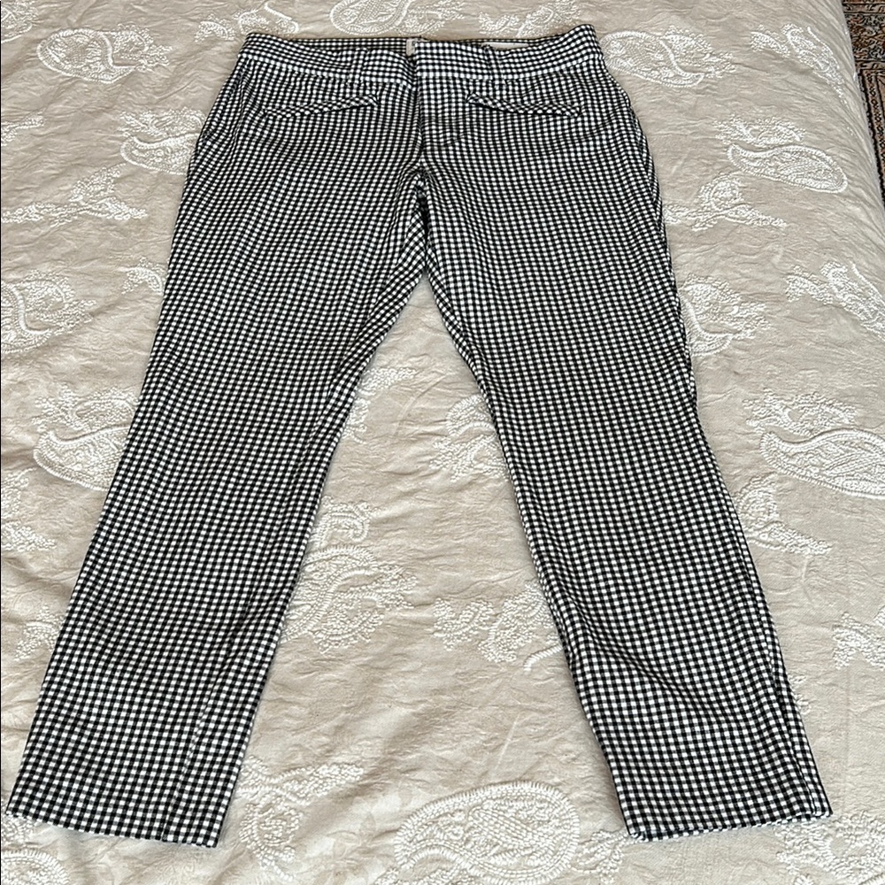 GAP Black and White Skinny Pants